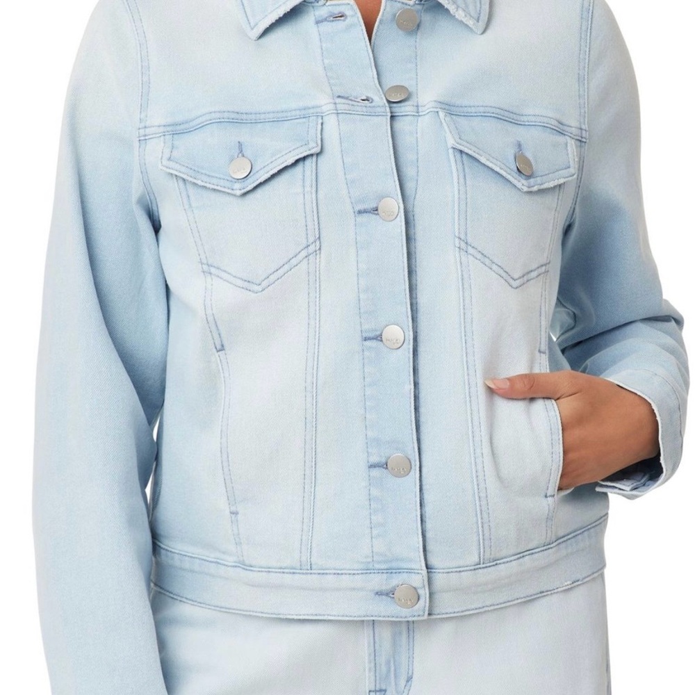 Forever 21 Plus Size Light Blue Jacket